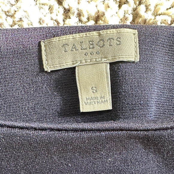 Talbots Classic Navy Long Sleeve‎ Dress - Picture 2 of 6